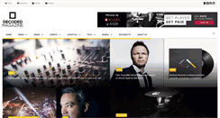 Desktop Screenshot of decodedmagazine.com